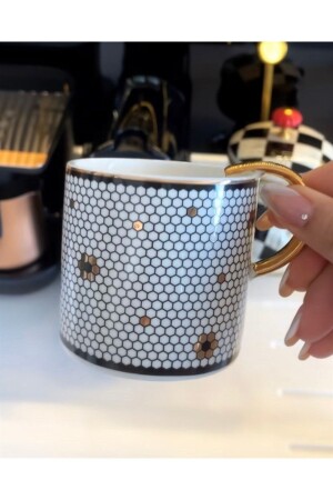 Einzelne Bomonti-Tasse aus Porzellan - 2