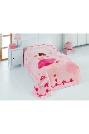 Einzelne rosa Kinderdecke STB012 - 2