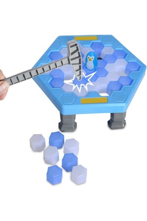 Eisbrecher-Spiel, Eisfalle, Kinder-Familienspiel, Intelligenz, pädagogisches Entwicklungsstrategie-Spielzeug mit Eisbrecher-Box - 5