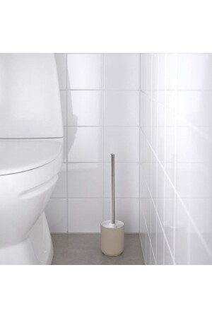 Ekoln Steingut-Keramik-Toilettenbürste Beige 904. 930. 07 - 4