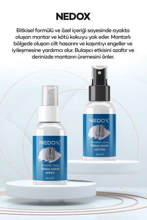 El- Ayak- Tırnak Ve Mantarlar Için Pratik Bakım Sprey Ve Losyon Seti 50 ml - 6