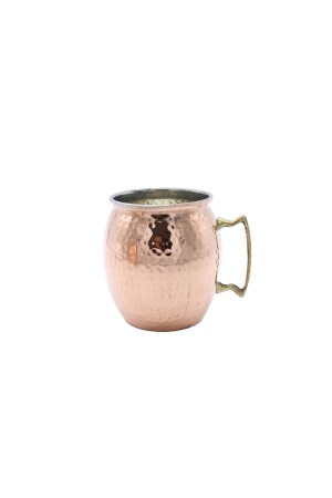 El Dövmesi Bakır Kupa Bardak Moscow Mule CBA0037 - 4