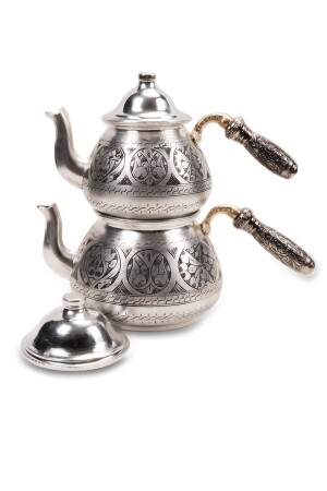 El Işlemesi Bakır Çaydanlık 0000BKCYD005 - Handygoo