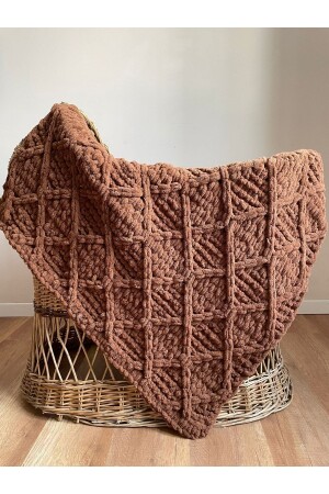 El Örgüsü Bebek Battaniyesi Alize Puffy TYC00516279196 - LULLABY BUTİK