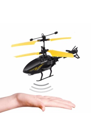 El Sensörlü Kumandalı Uçan Helikopter Şarjlı Mini Drone OB-115000 - 1