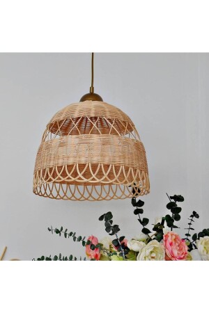 El Yapımı Rattan Avize 523674859 - 1