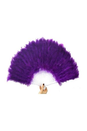 El Yelpazesi Seçeceğiniz Renkte Tüylü - Happyland