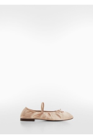 Elastische Ballerinas aus Satin - 2