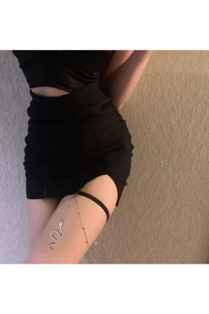 Elastisches, verstellbares Beinband mit Schlangenverlängerungen, Körperzubehör 76371891 - TakıConcept