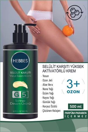 Elastizitätssteigernde Anti-Cellulite-Creme 500 ml - 1