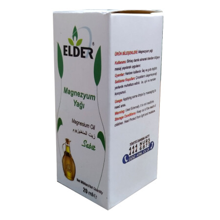 Elder Magnezyum Yağı 20 ML - 8