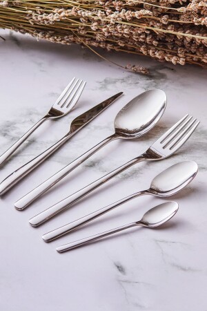 Elegance Bello 84-teiliges Gabel-Löffel-Messer-Set für 12 Personen, luxuriös verpackt, 600 Stück. 15. 01. 0105 - 3