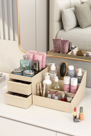 Elegance Kosmetik- und Make-up-Organizer, Organizer, Creme, TYC00161598659 - 2