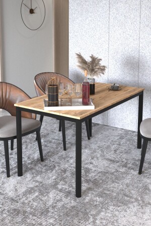 ELEGANCE YEMEK MASASI ATLANTİK ÇAM 120X70 - Dekopratik