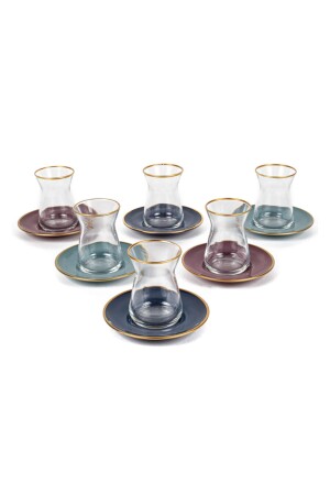 Elegant 12 Parça Çay Seti - 132 ml EVİDEA11609 - 1