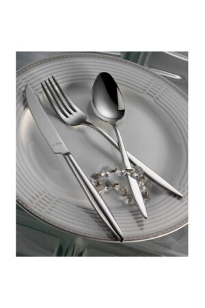 Elegant 84 Parça Çatal Bıçak Takımı ARYELEGANT84 - Aryıldız