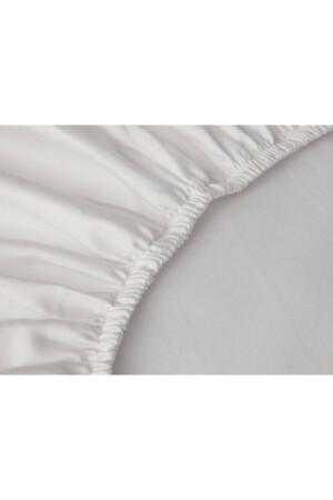 Elegant Crown Baumwollsatin-Bettbezug-Set für King-Size-Betten, 240 x 220 cm, Silber TYCGLR8A6N168736339070285 - 9