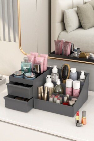 Elegant Makyaj Ve Kozmetik Düzenleyici Organizer Fırçalık - 2