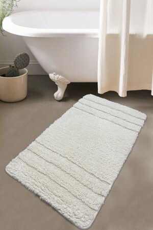 MNZ-Elena Cotton Ecru 80x130 Cm 100% من القطن العضوي الطبيعي، قابل للغسل. 8683264307775 - Chilai Home