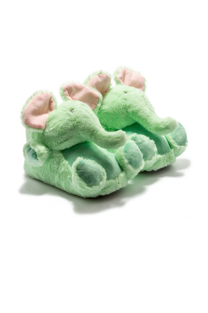 Elephant-2 Damen Tierhausschuhe Grün 36/41 - Twigy