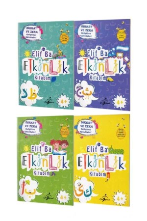 Elif Ba Etkinlik Kitabım Seti 4 Kitap - 2