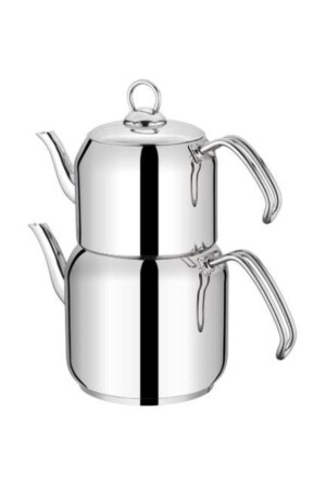 Elif Orta Boy Çelik Çaydanlık EVMSRY - Evimsaray