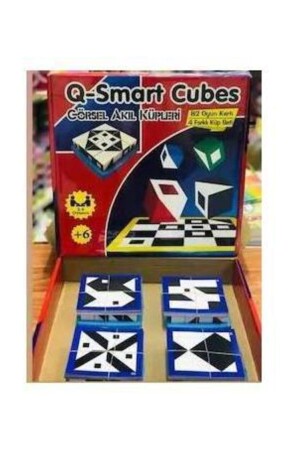 Elif Q-bitz Görsel Beceri Küpleri Akıl Ve Zeka Oyunu Smart Cubes 54242 - 7