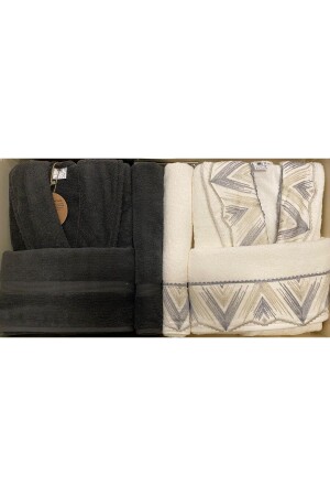 ELİTE 6 PARÇA AİLE BORNOZ SETİ - Özdilek