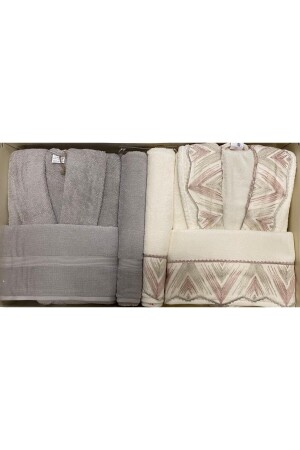 ELİTE 6 PARÇA AİLE BORNOZ SETİ - Özdilek