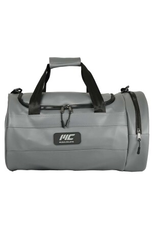 Elite Duffel Bag Silindir Spor Çanta Füme - 2