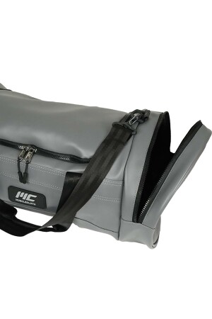 Elite Duffel Bag Silindir Spor Çanta Füme - 4