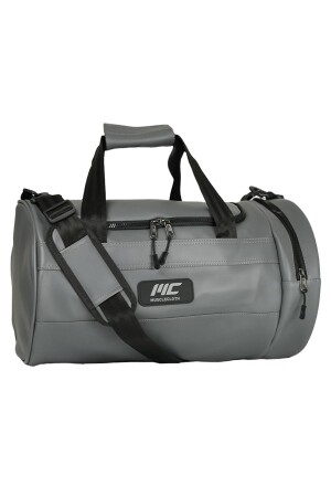 Elite Duffel Bag Silindir Spor Çanta Füme - 1