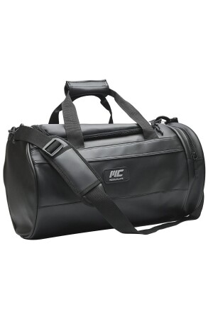 Elite Duffel Bag Silindir Spor Çanta Siyah - 2