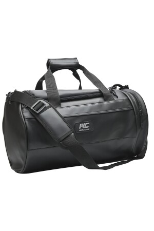 Elite Duffel Bag Silindir Spor Çanta Siyah - 1