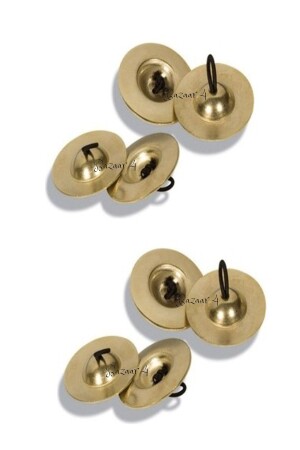 منز-بelly bell finger Cymbal 8 قطع أصلية 1. - BAZAAR 4