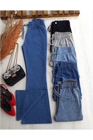 Elpa Beli Lastikli Ispanyol Paça Kot Pantolon 6031 - Tcn