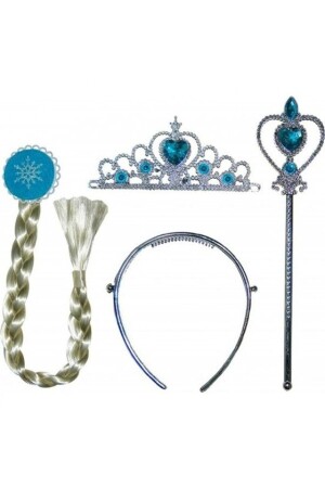 Elsa Crown Haarverlängerungsset Elsa Set - 1