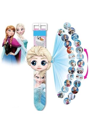Elsa Frozen Projeksiyonlu Saat - 1