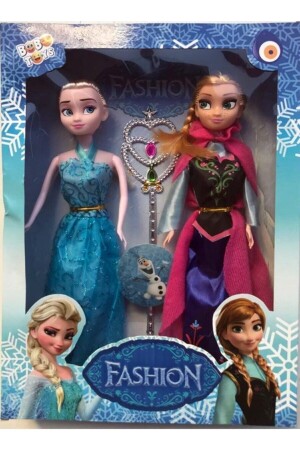 Elsa Ve Anna 2 Li Büyük Boy 29cm Frozen Girls BB1212 - 3