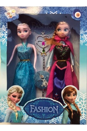 Elsa Ve Anna 2 Li Büyük Boy 29cm Frozen Girls BB1212 - 5