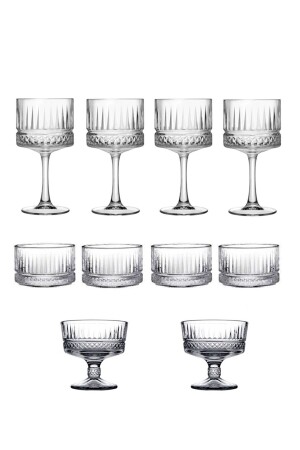 elysia 10-teiliges Snackschalen-Glas-Cocktail-Präsentationsset-Set 75244122 - 2