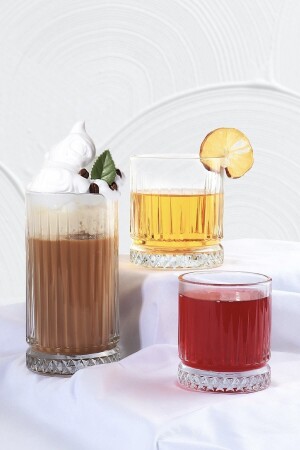 Elysia 12 Parça Lüx Su Meşrubat Bardak Takımı Paşabahçe Elysia Su Bardağı Takımı - Paşabahçe