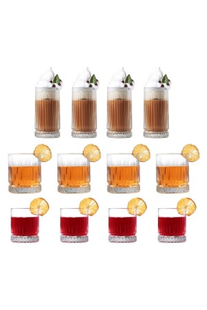 Elysia 12-teiliges Luxus-Wasser-Softdrink-Glas-Set Paşabahçe Elysia Wasserglas-Set - 5