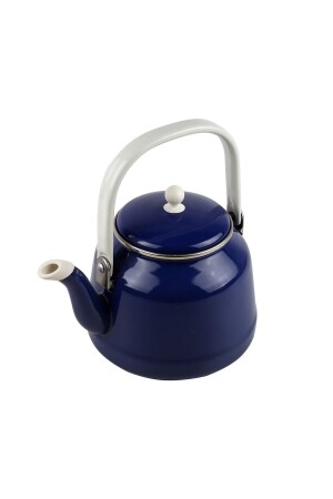 Emaye Demlik Üstten Saplı 1,5 Litre Lacivert Lacivert15 - ALEV