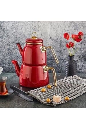 مجموعة من صناديق الشاي الفاخرة من MNZ-Enamel مع خيارات مختلفة للون 14897 - Paçi