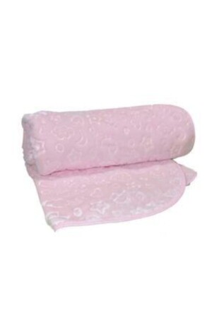 Embos Peluş Bebek Battaniyesi 100 X 120 Pembe - 4