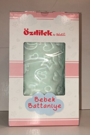 Embos Peluş Bebek Battaniyesi 100x120 Cm IB22093 - 3