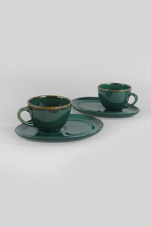 Emerald Drip Tea Präsentationsset 4-teilig für 2 Personen ST606004FRA5A839700MAGD200 - 7