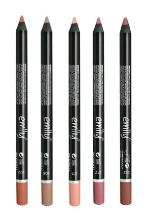 Emily Lip Pencil 5er Pack Nr.:203-208-211-217-222 EML-5LI - 1