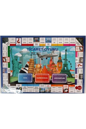 Emlak Ticaret Oyunu Molipoly Molicity Monopoly Monopoli Metropol Mega City Aile Oyunu - 3